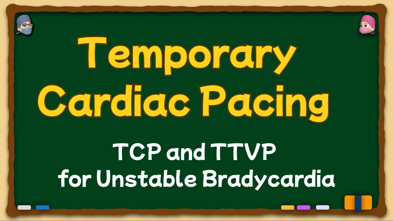 Diagram showing transcutaneous and transvenous pacing techniques for emergency bradycardia management in anesthesia practice